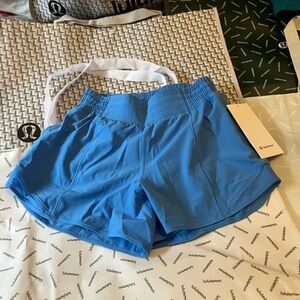 NWT Lululemon Hotty Hot High-Rise Short 4" *Lined, Sz 6, Pool Party